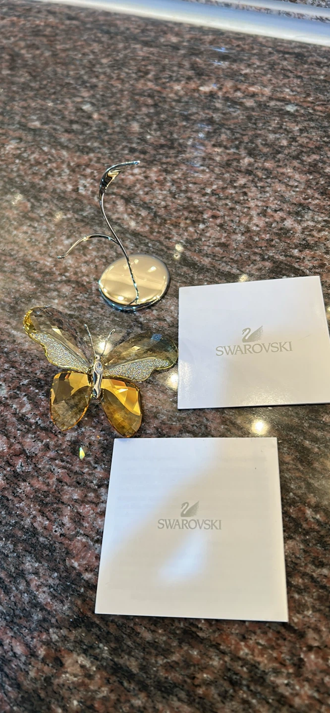 Swarovski Crystal Butterfly Figurine - photo 3