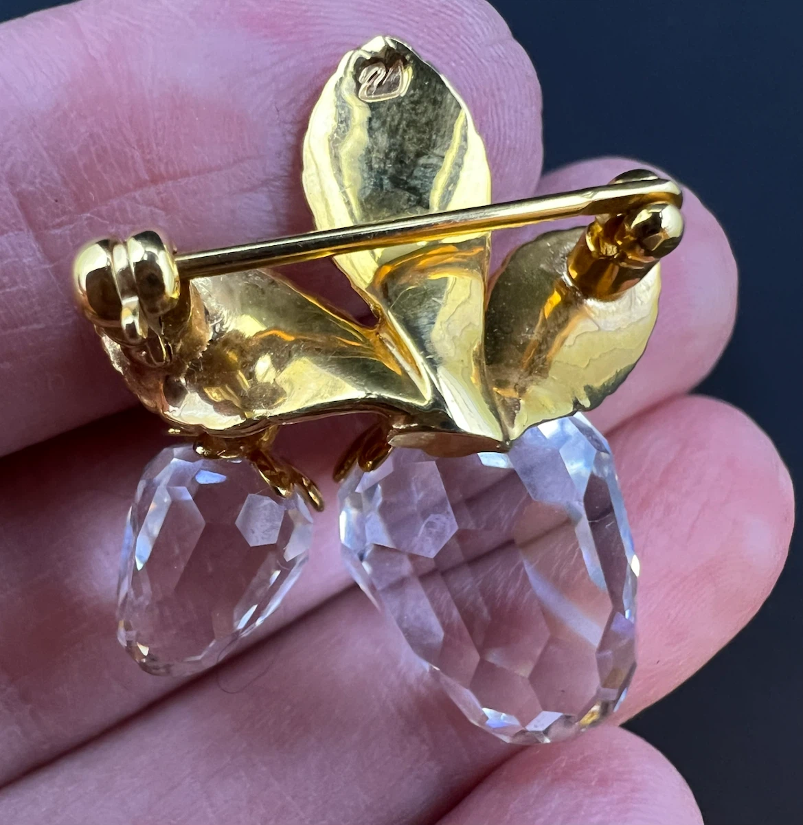 Vintage Swarovski "Crystal Memories" Strawberry Brooch - photo 4