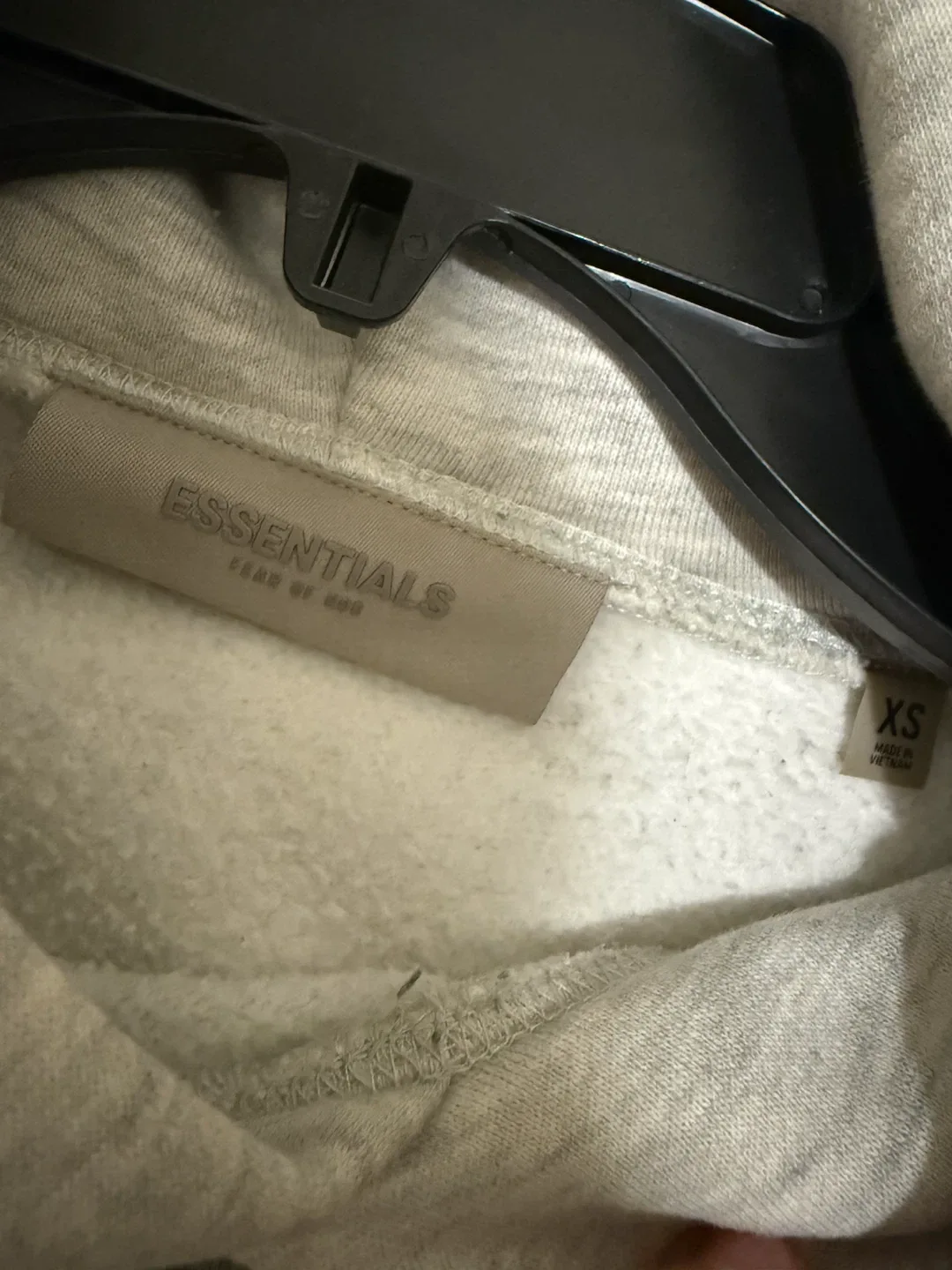 FEAR OF GOD ESSENTIALS Hoodie Grey XS - photo 3