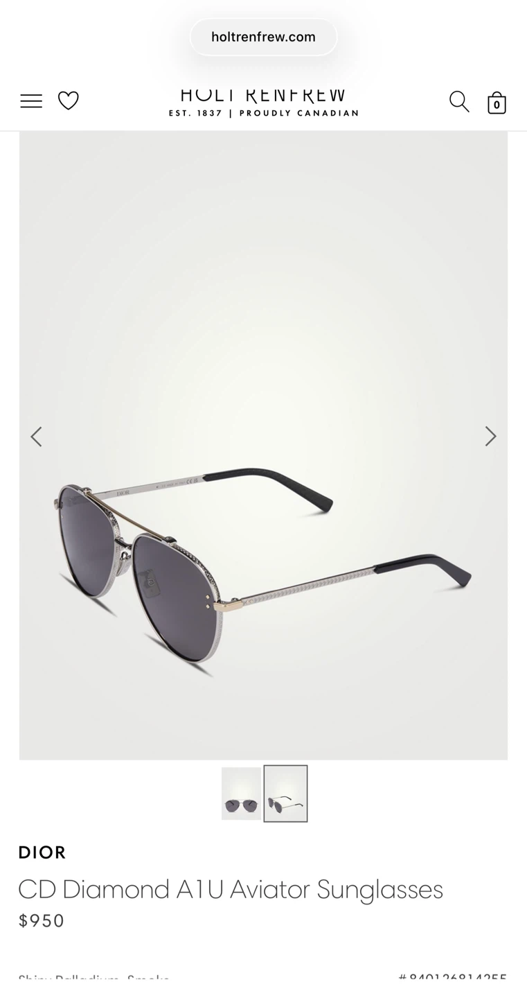 DIOR aviator sunglasses - photo 4