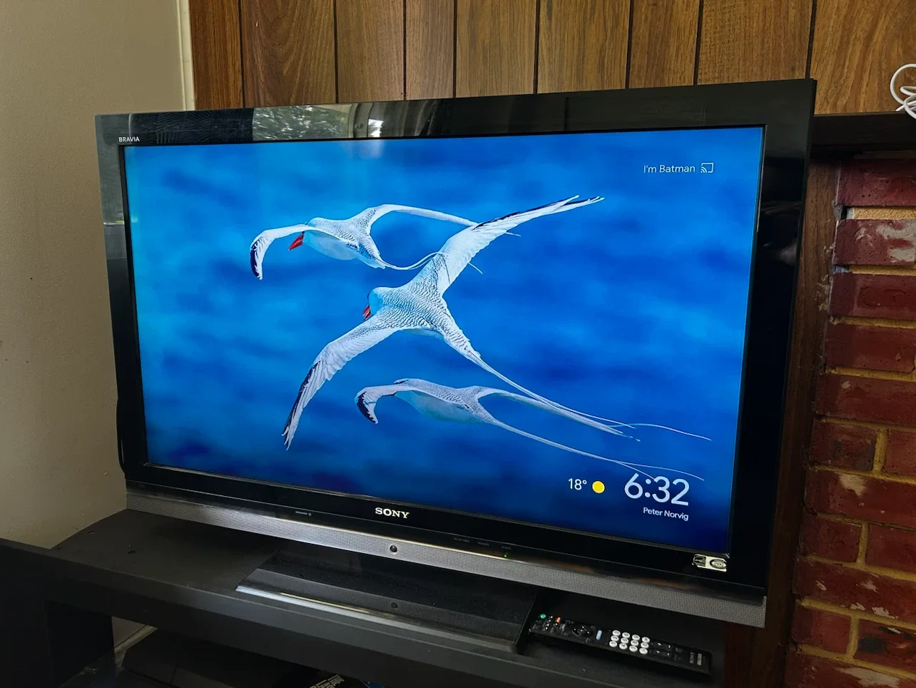 Sony TV 38 inc