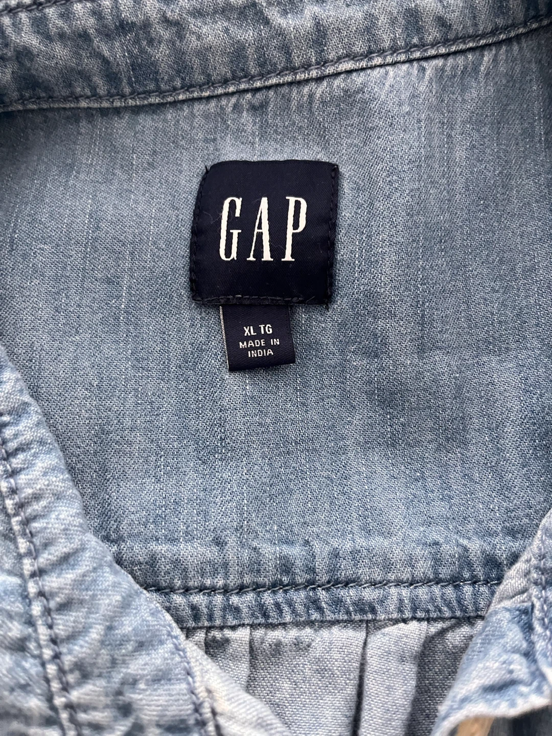 GAP Denim Tiered Dress - photo 3