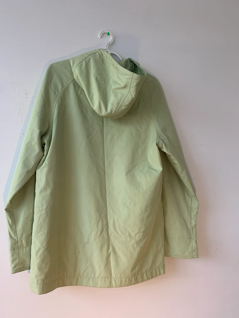 London Fog Light Green Hooded Jacket - photo 4