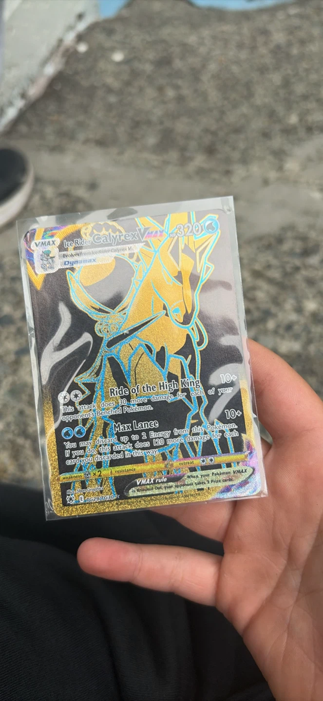 Pokémon cards lce rider CalyrexVmax and EternatusVmax - photo 3