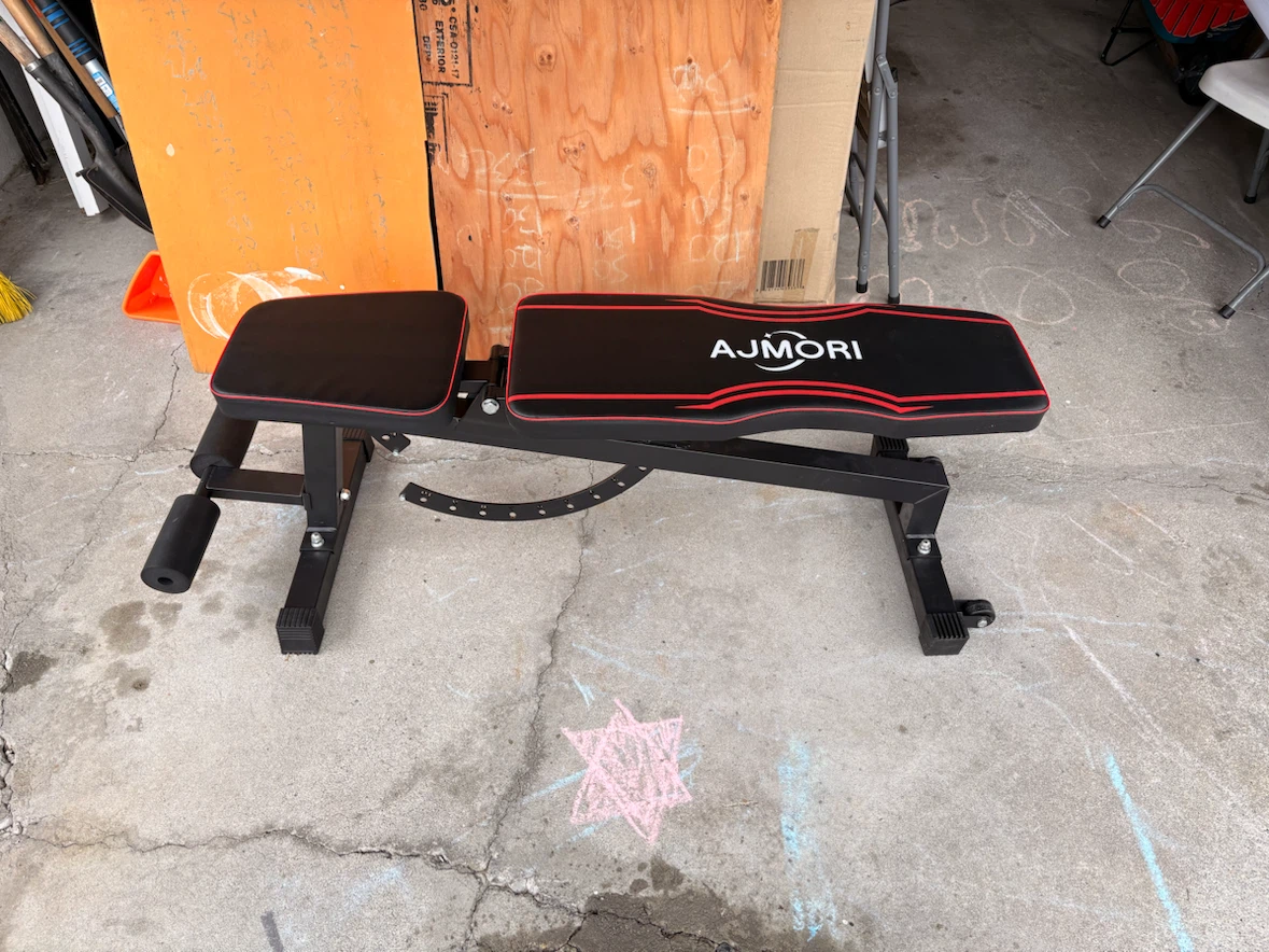 Incline adjustable, weightlifting bench - photo 2