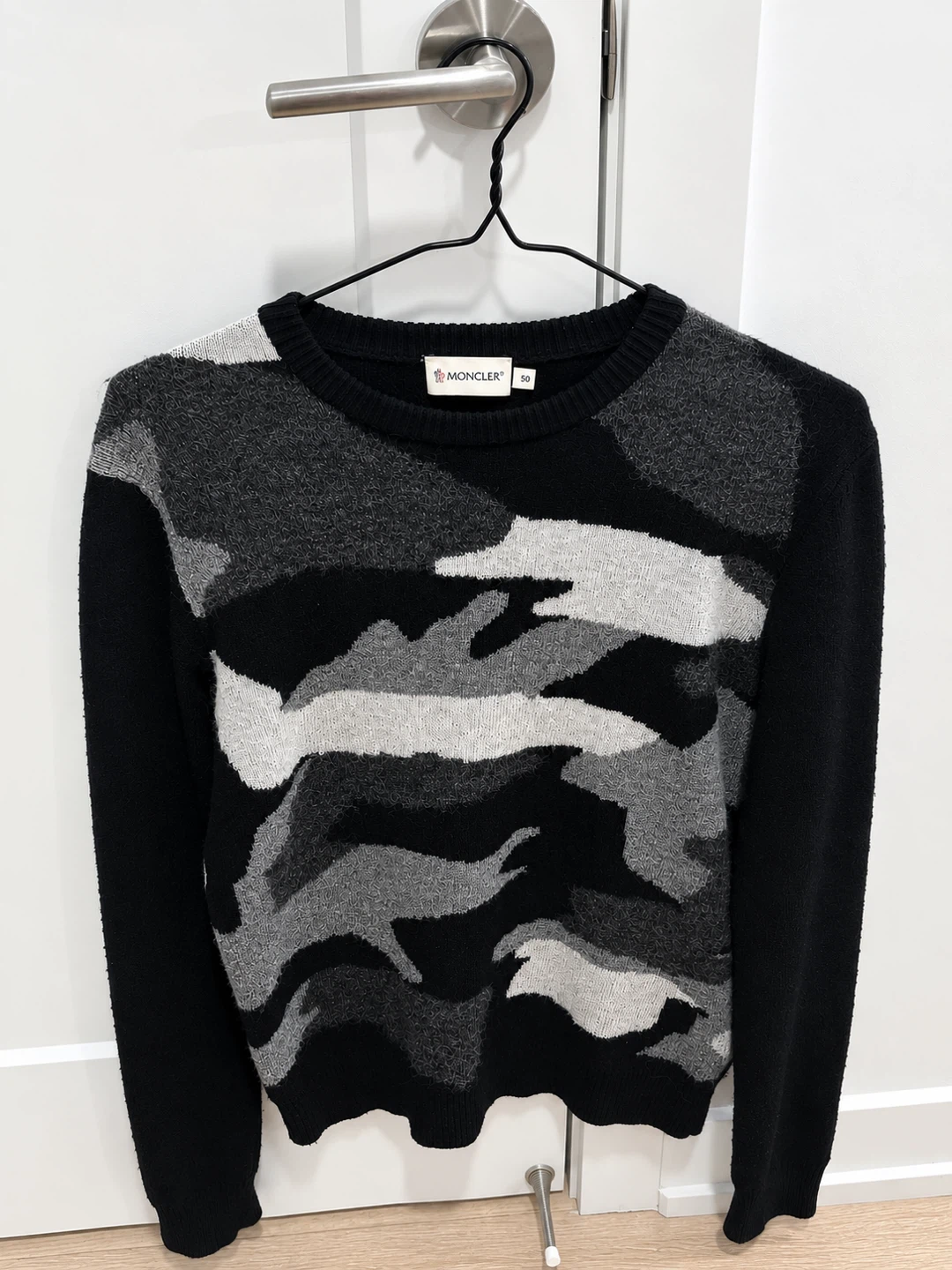 Authentic Moncler Camo Sweater Size S