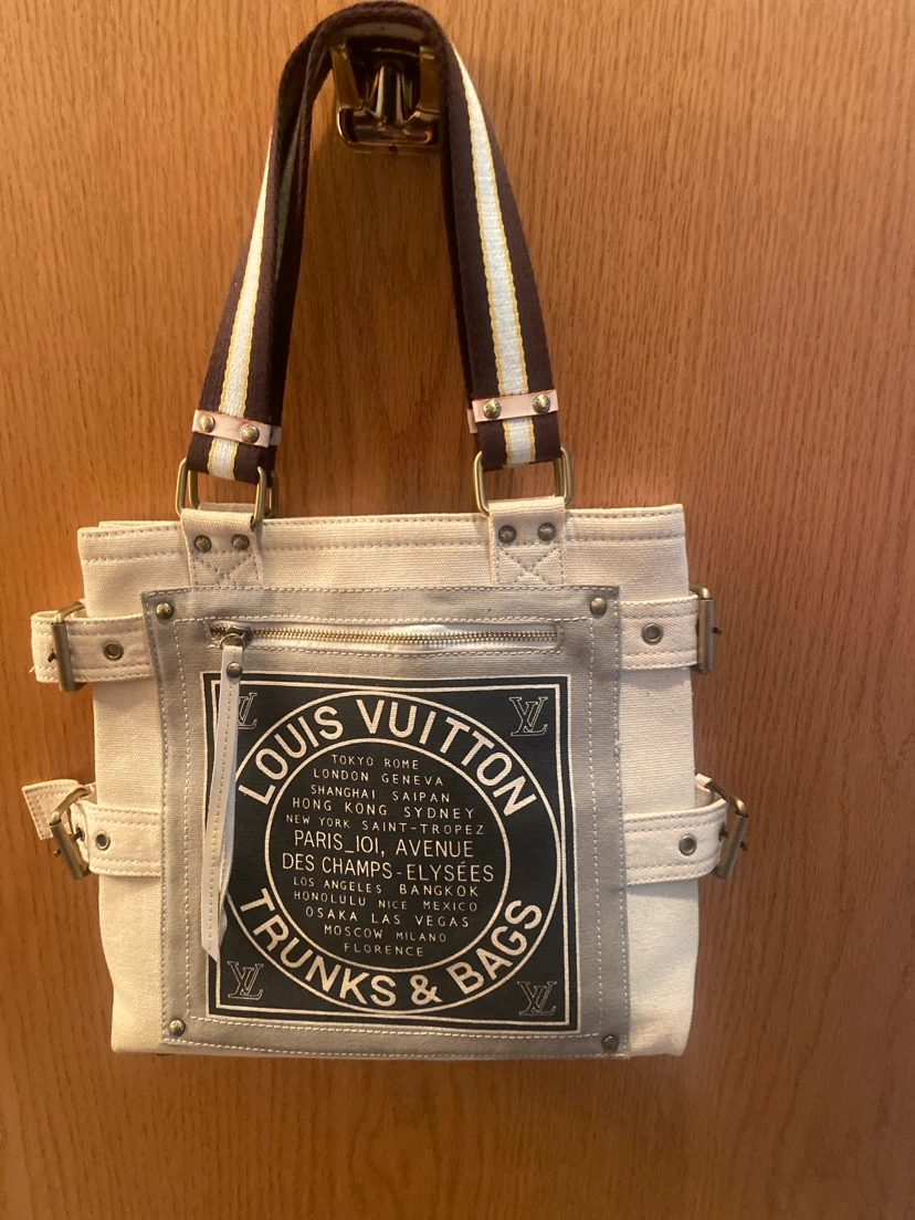 Louis Vuitton Canvas Tote Bag