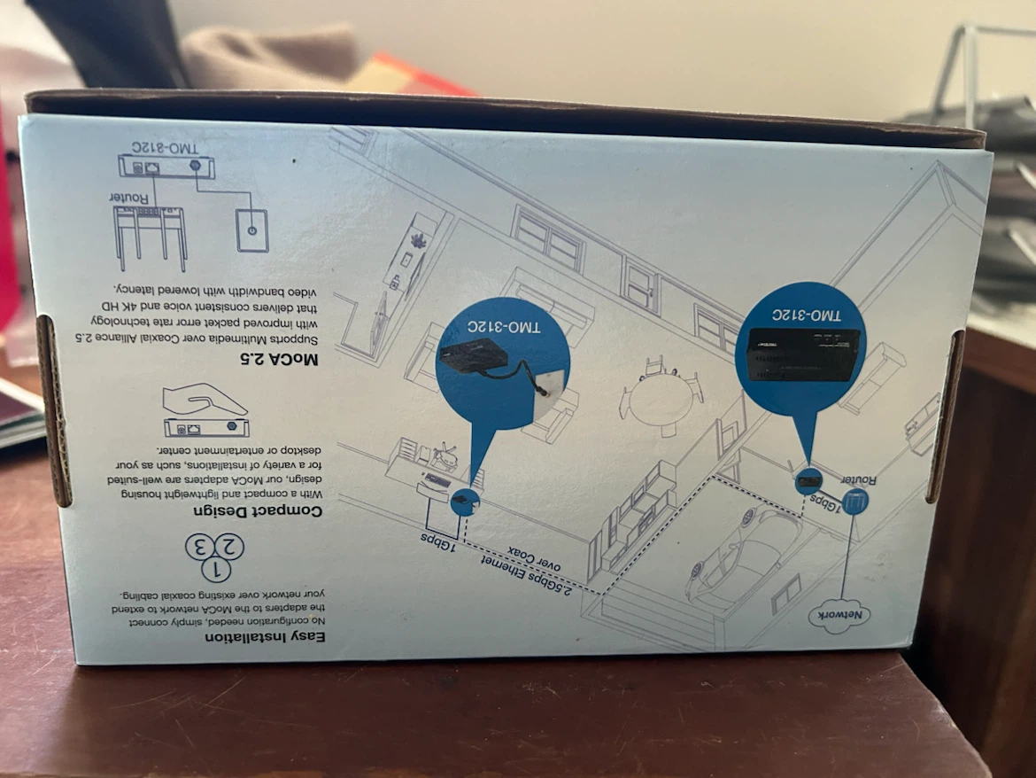 Trendnet Ethernet cover Coax Adapter - photo 3
