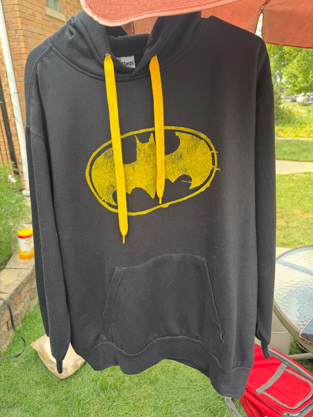 Six Flags Batman Black Hoodie