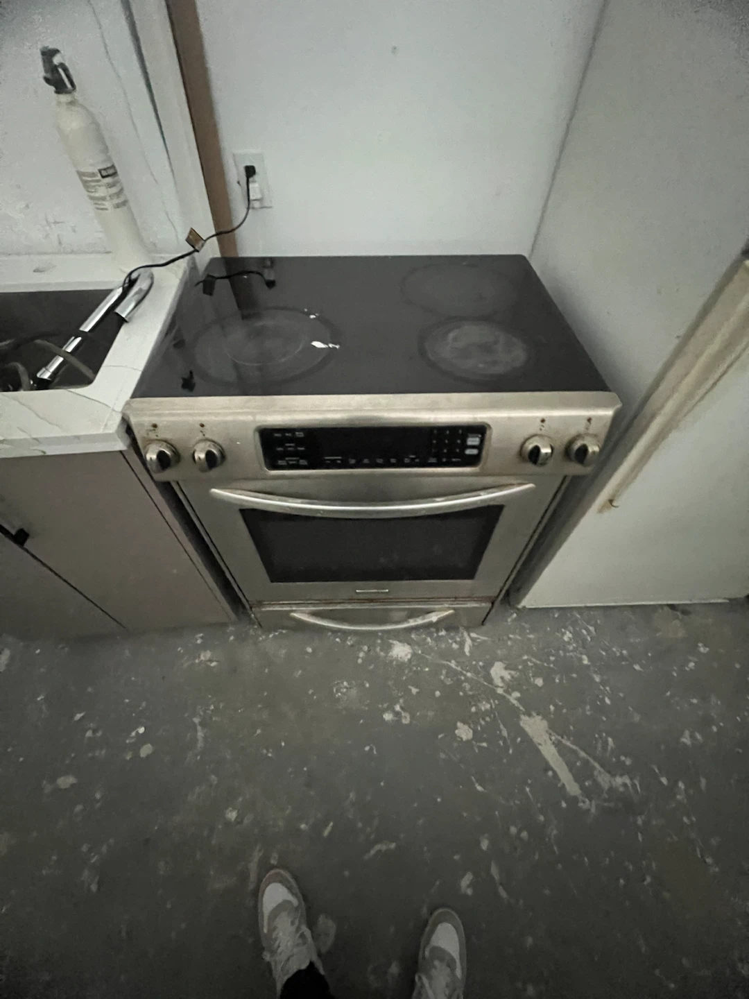 Stainless Steel Electric Range Oven