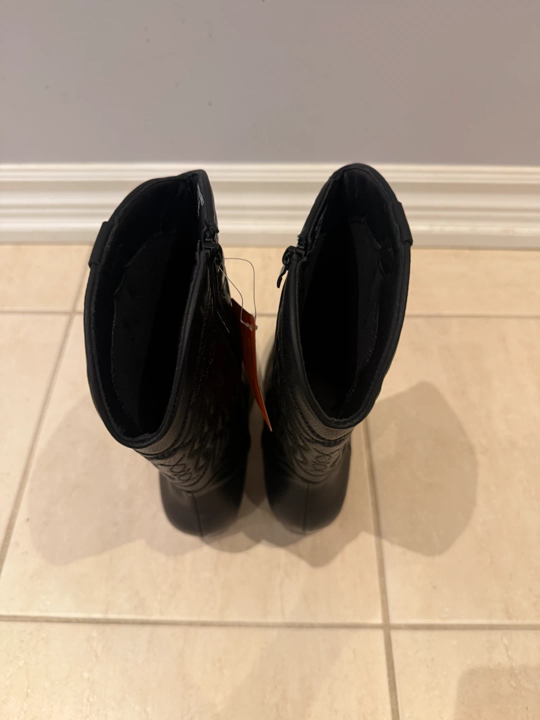 Dodow Black Cowboy Boots - photo 5