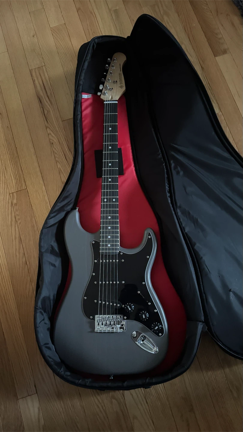 Donner Standard Series Electric Guitar - Grey