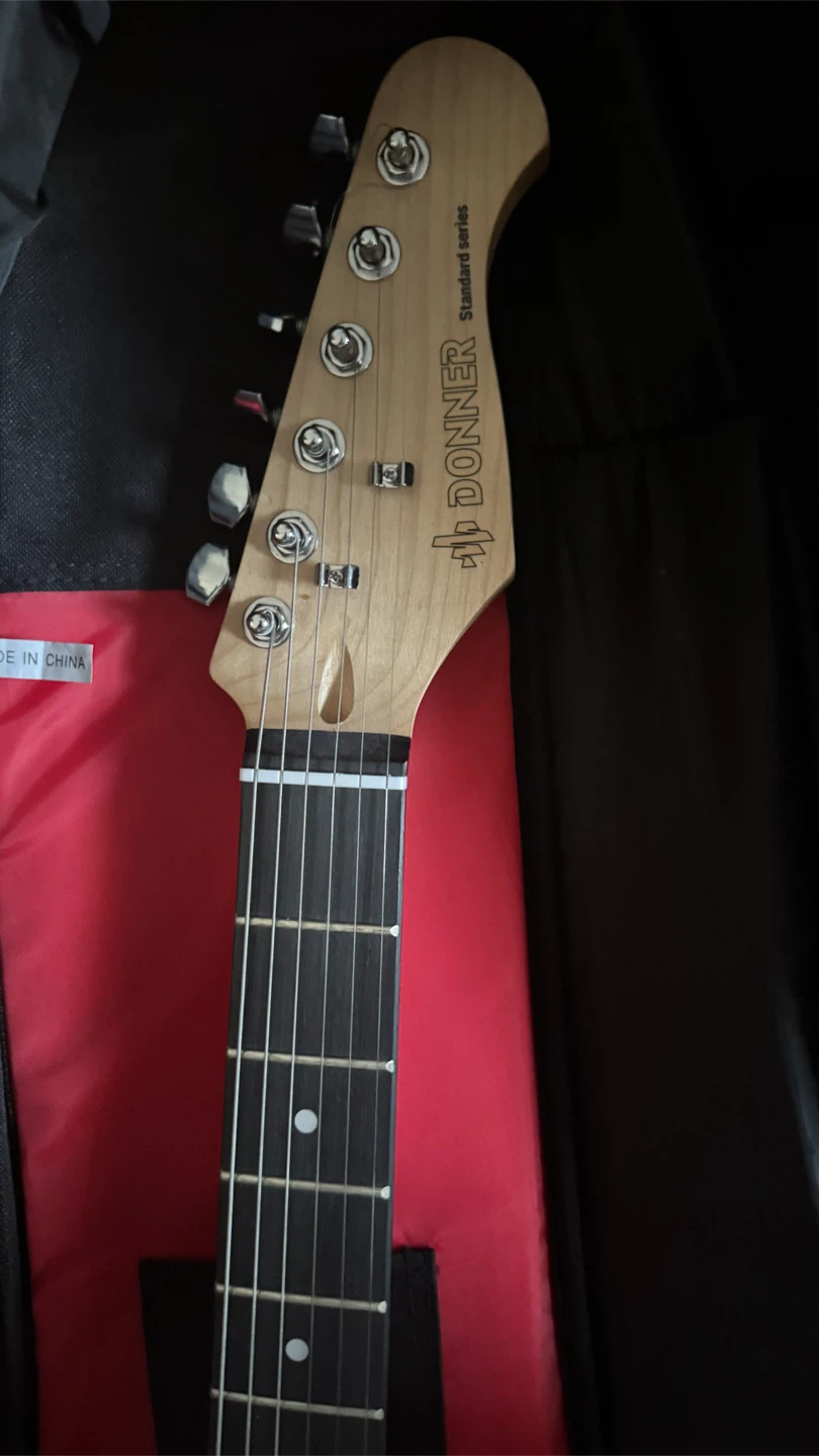 Donner Standard Series Electric Guitar - Grey - photo 4
