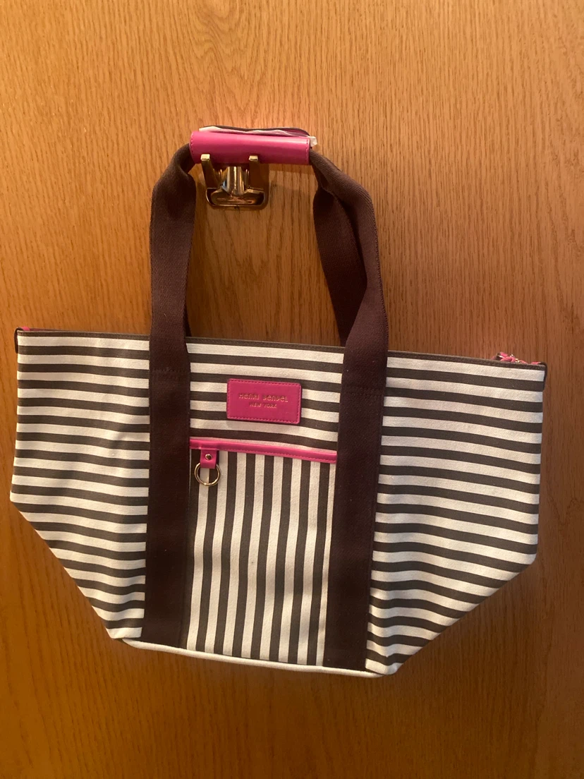 Henri Bendel Striped Tote Bag