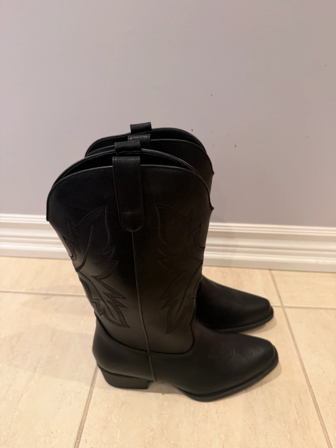 Black Cowboy Boots