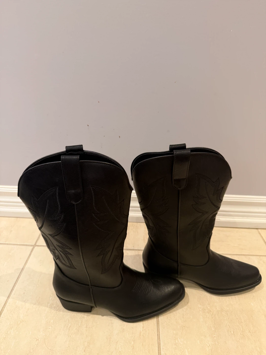 Black Cowboy Boots - photo 3