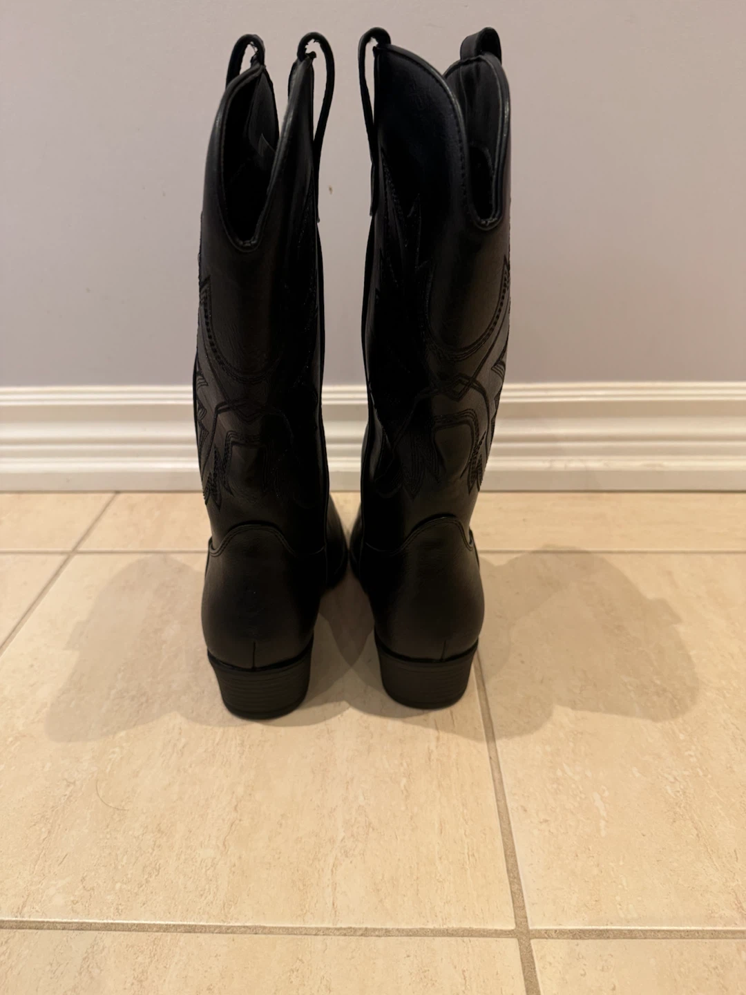 Black Cowboy Boots - photo 4