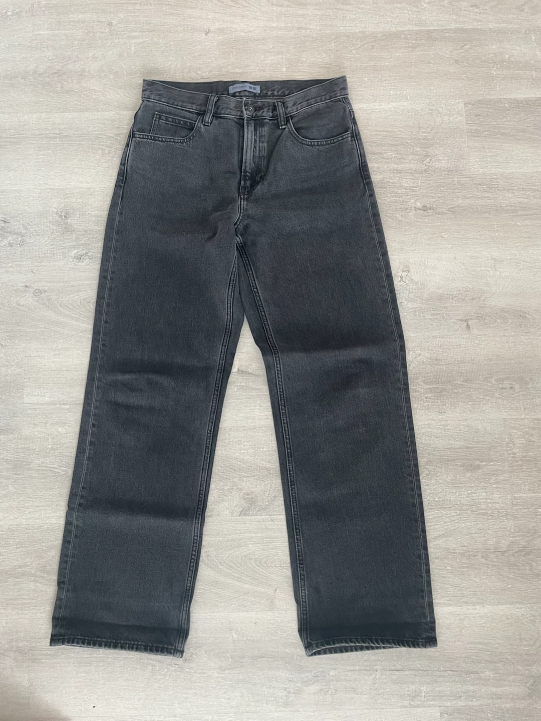 Uniqlo Jw Anderson Grey straight leg jeans W30