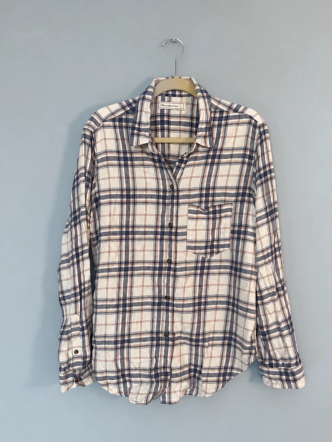 Abercrombie & Fitch Plaid Flannel Shirt - photo 4