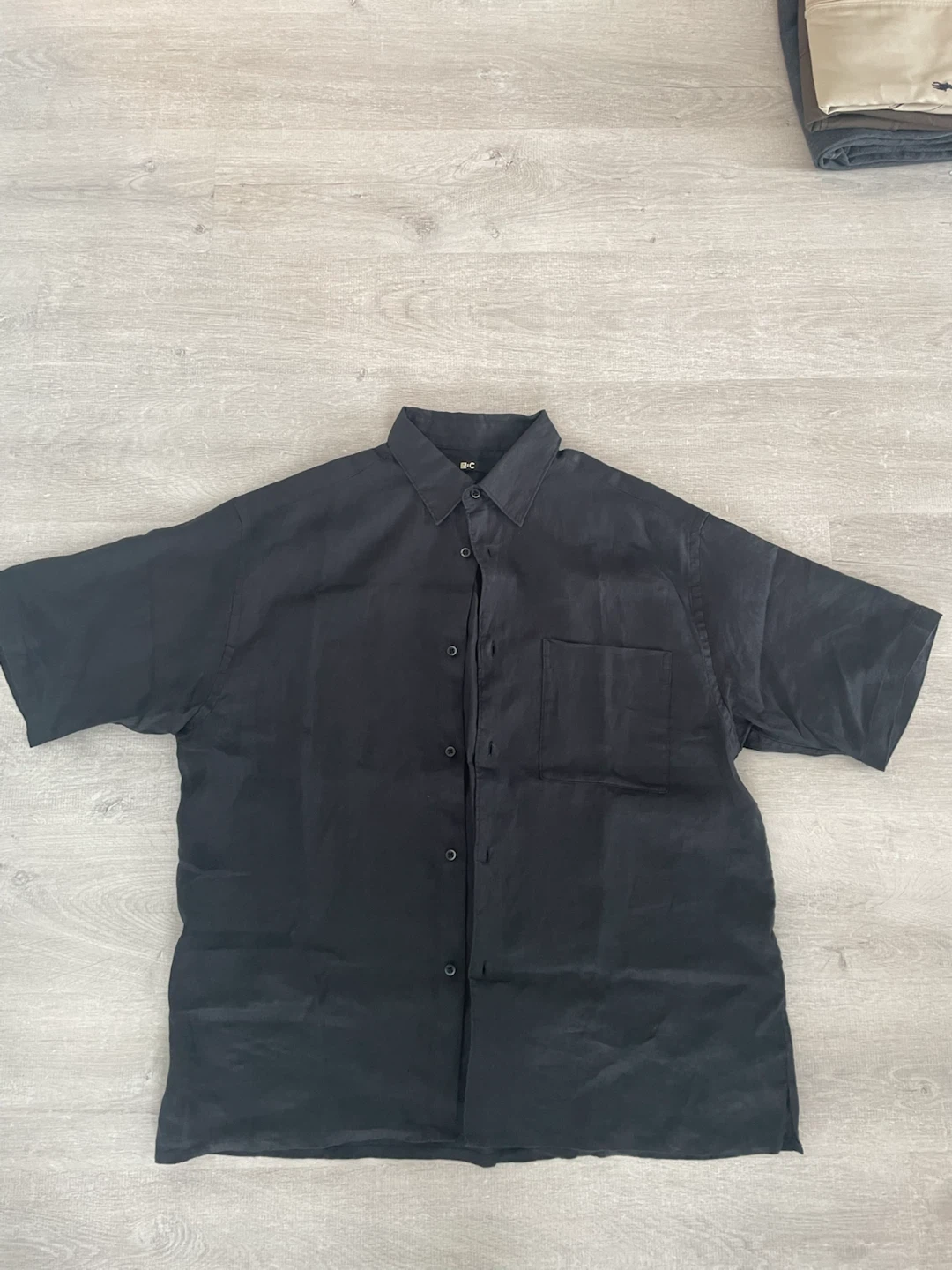 linen short sleeve shirt