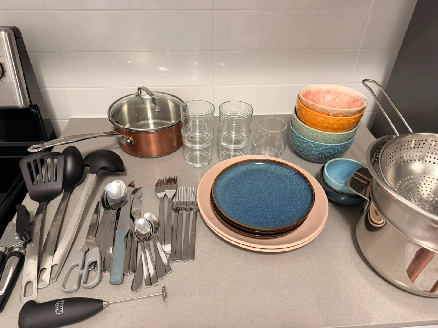 Assorted Kitchenware Set