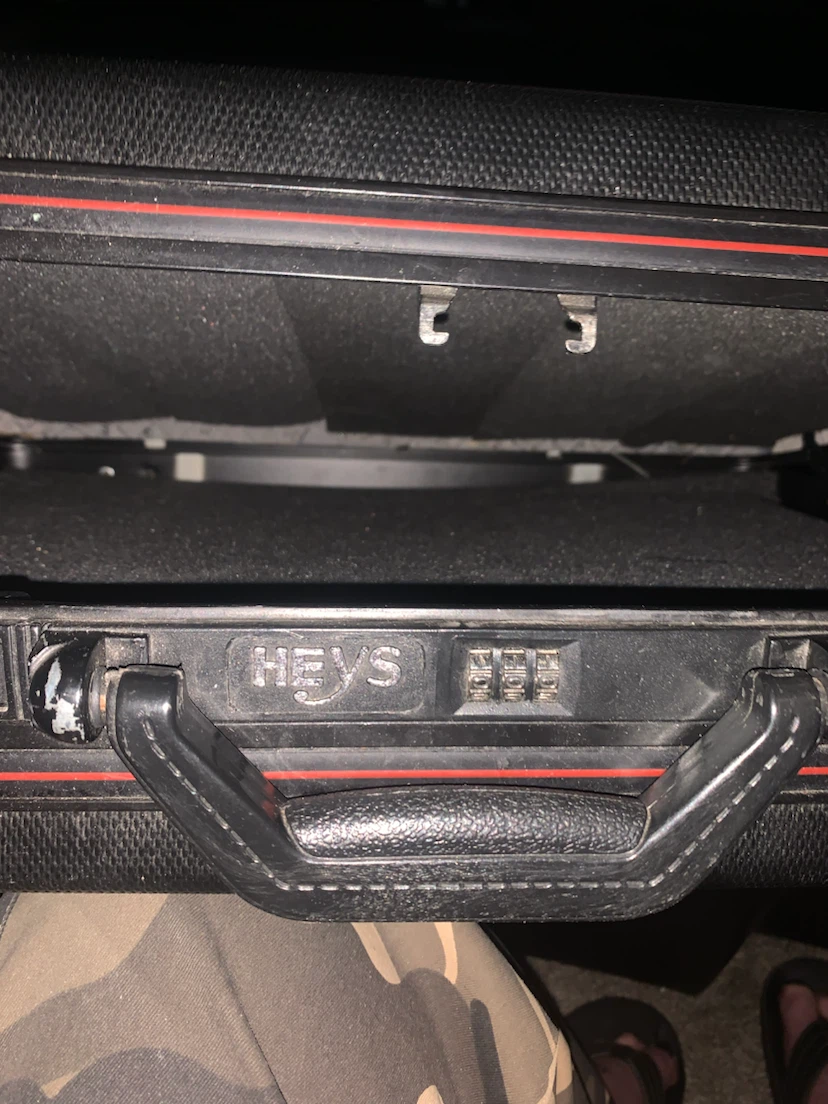 HEYS Black Briefcase with Combination Lock - photo 5