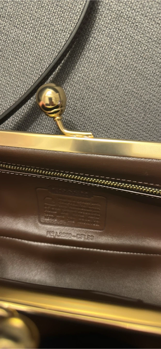 Coach The Kisslock Frame Bag - Brown - photo 2