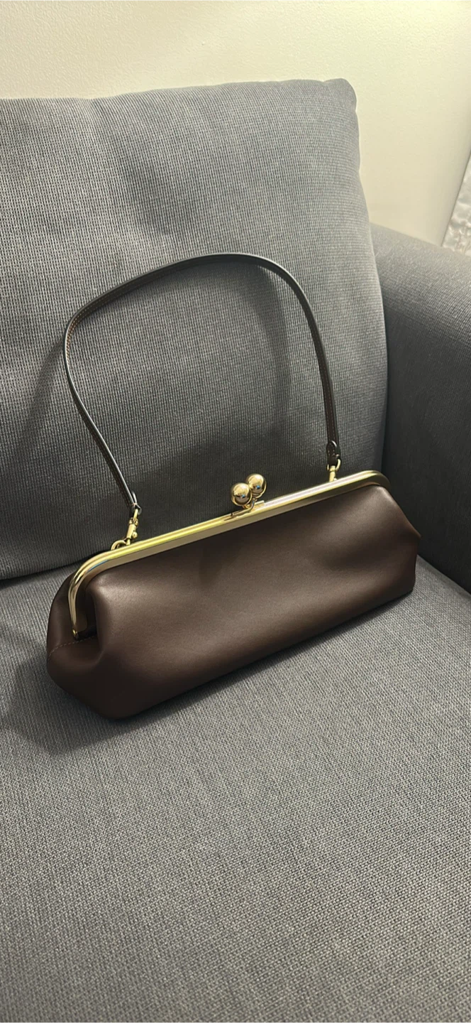 Coach The Kisslock Frame Bag - Brown - photo 5