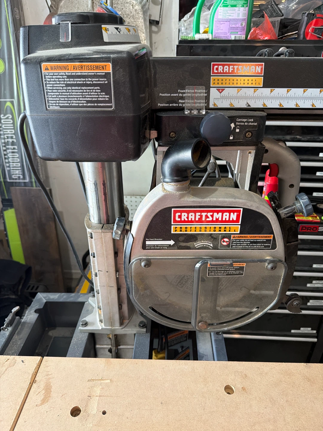 Craftsman Professional Radial Arm Saw - photo 2