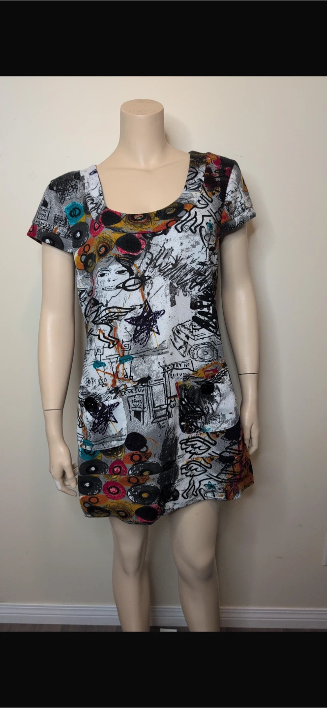 Papillon Women's Graphic Print Dress - XL