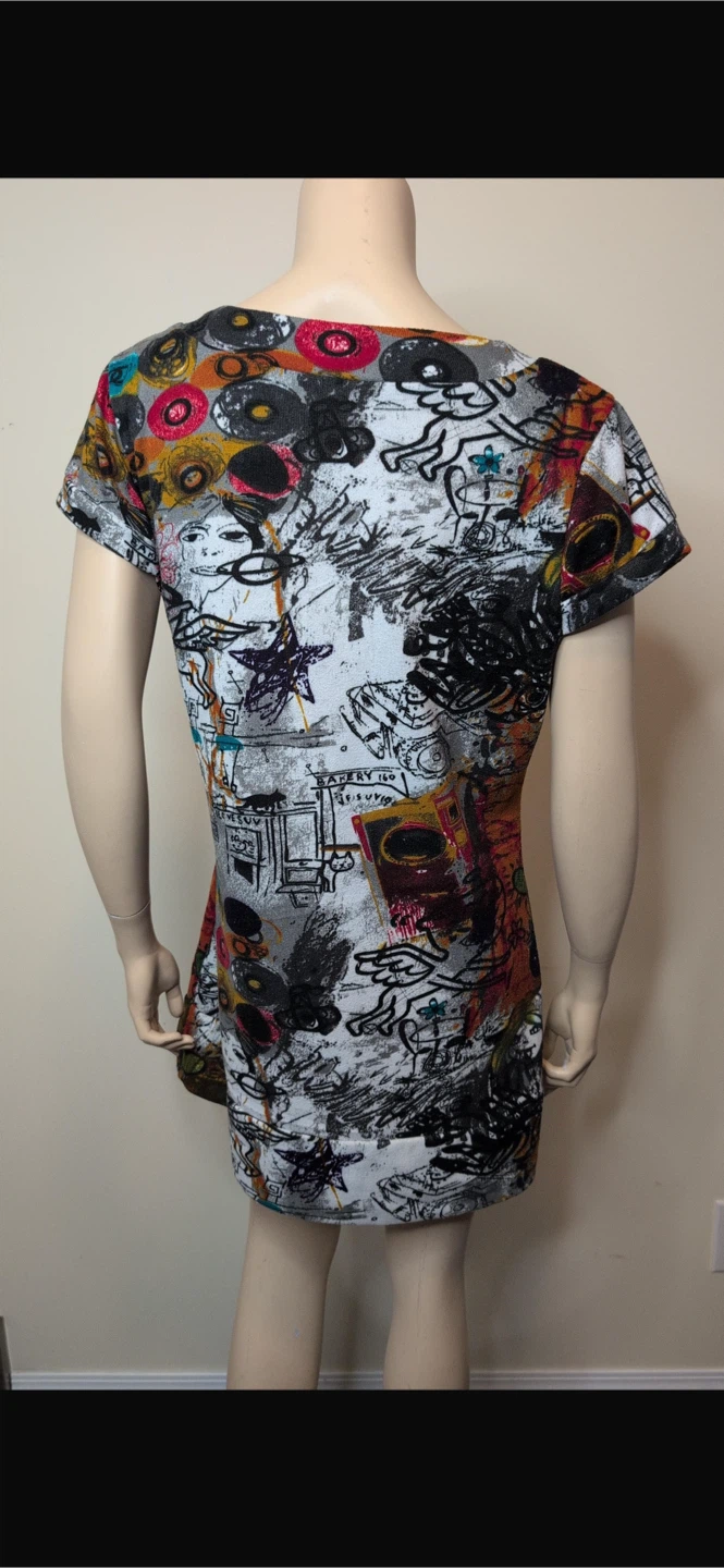 Papillon Women's Graphic Print Dress - XL - photo 2