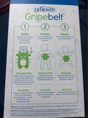 Brand new Dr. Brown's Gripebelt for Colic, Reflux, Gas Relief - photo 5