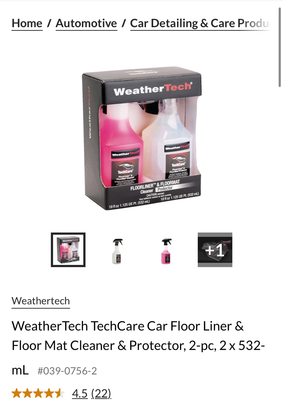 Brand New Weather TechCare Car Cleaning Kit Bundle !