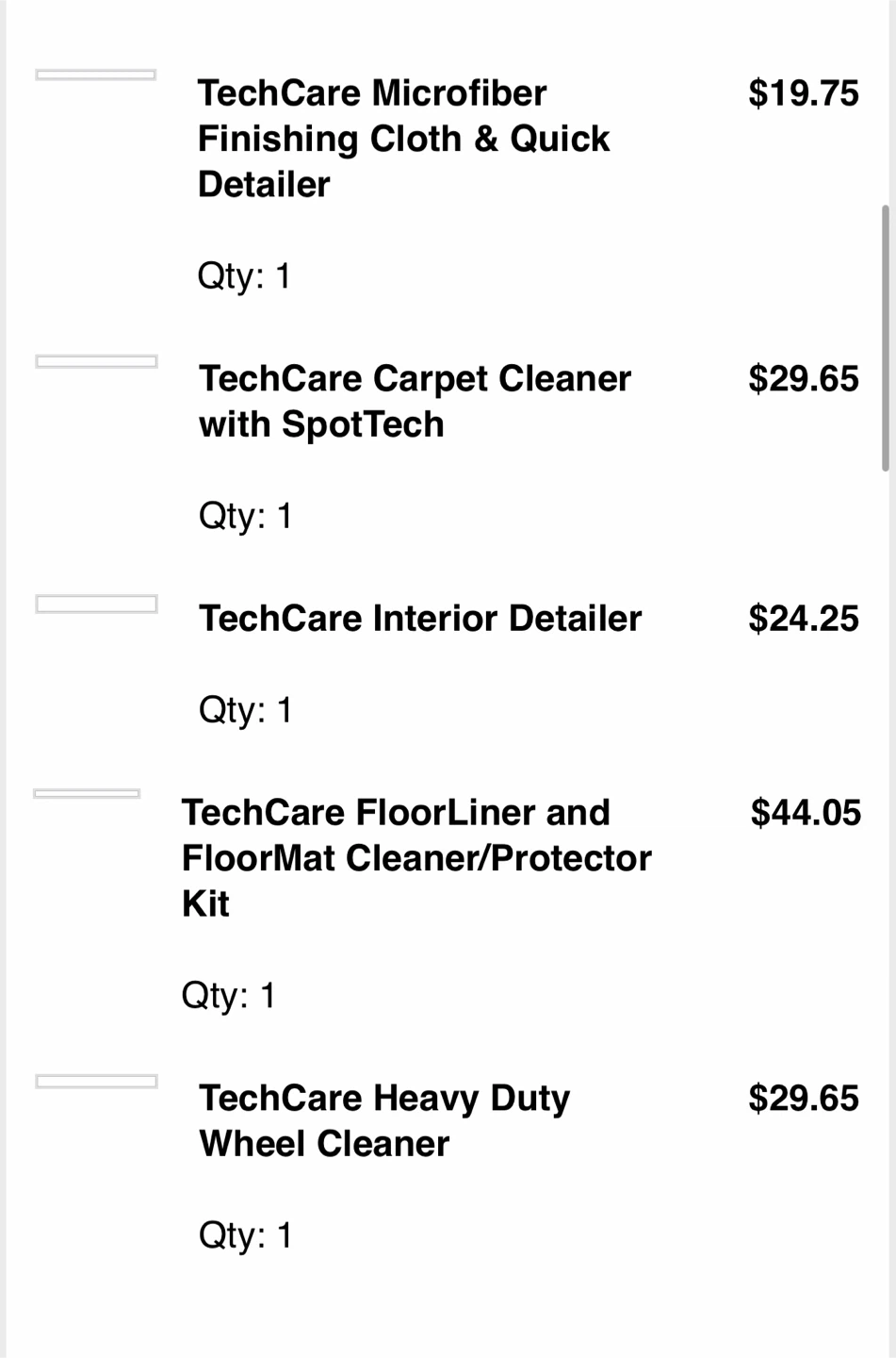 Brand New Weather TechCare Car Cleaning Kit Bundle ! - photo 2