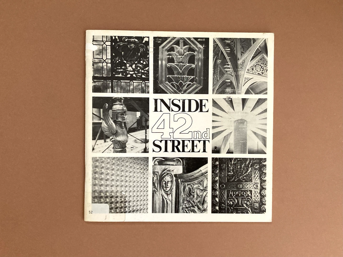Vintage "Inside 42nd Street" Architectural Photo Booklet