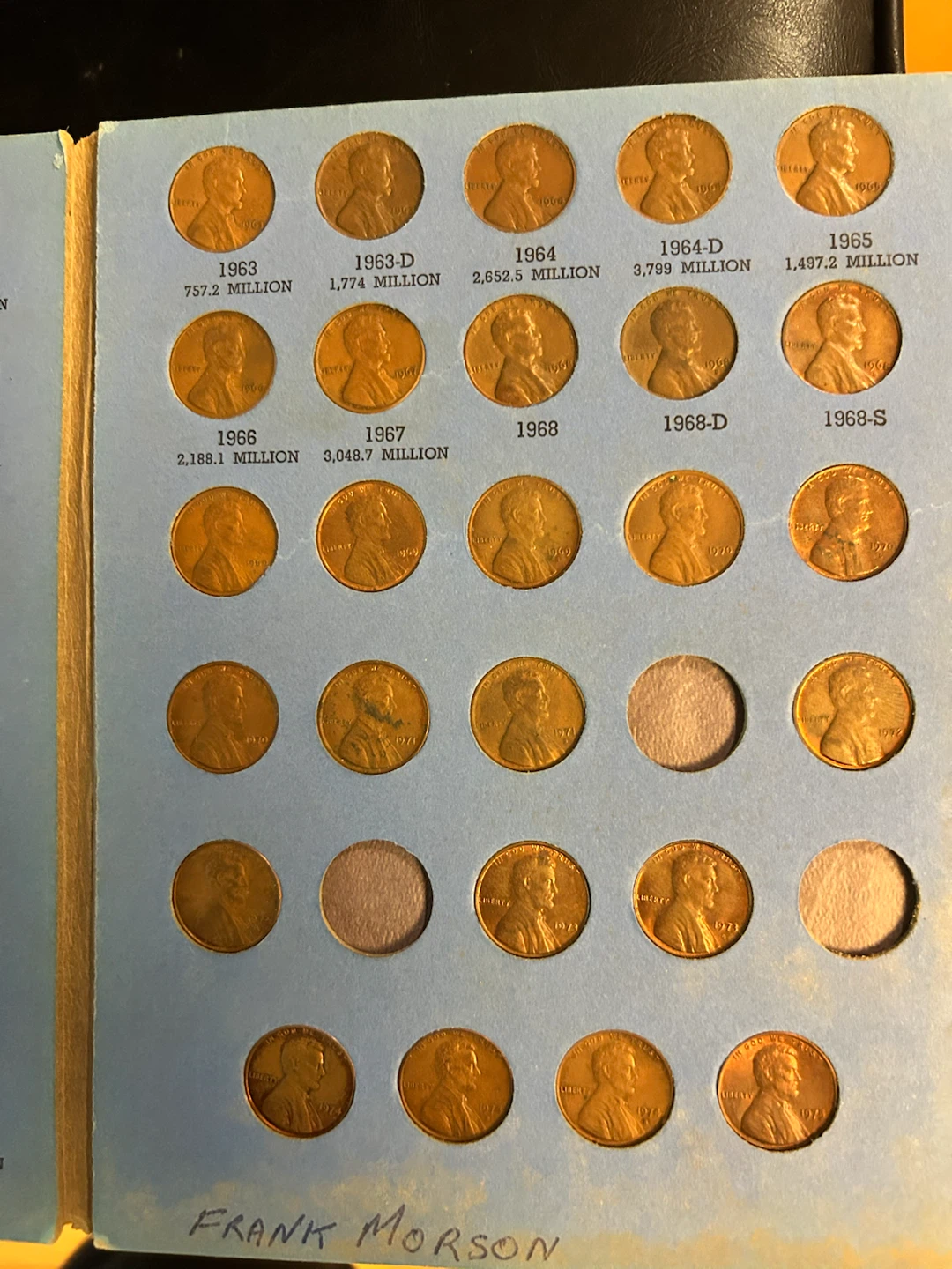 Lincoln Cent Collection Starting 1941 Number Two Coin Album - photo 4