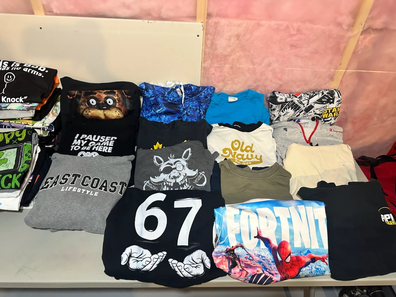 Assorted T-Shirts and Pants Bundle - photo 2