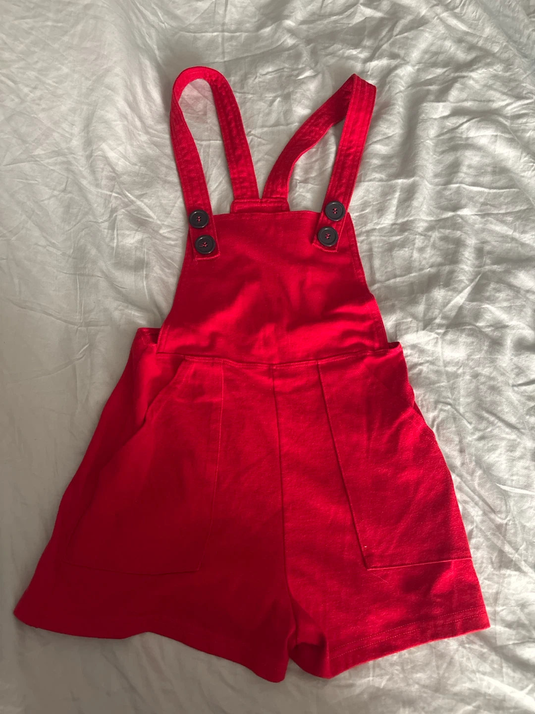American Apparel Red Romper Size S