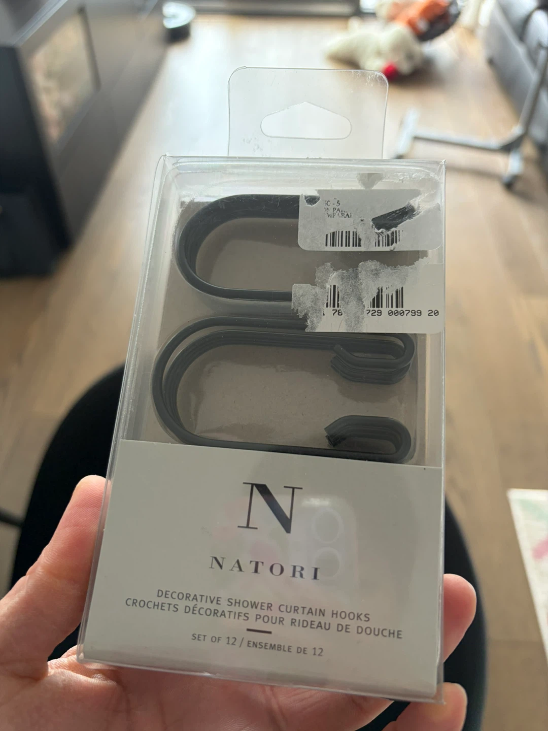 BRAND NEW Shower Curtain Hooks (Set of 12)