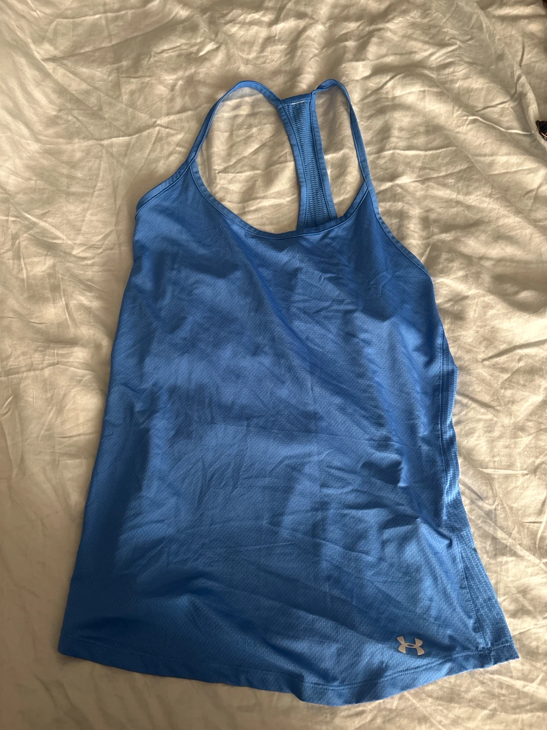 Under Armour Blue Athletic Tank Top - photo 2