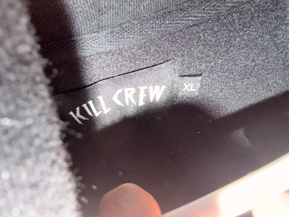 Kill Crew Black Flame Hoodie XL