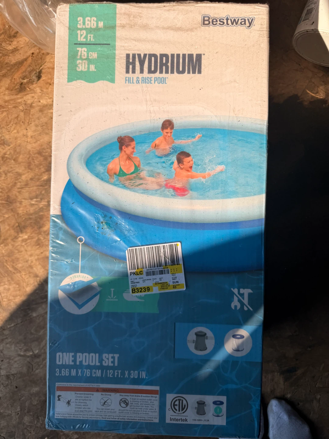 Bestway Hydrium Fill & Rise Pool Set - photo 4