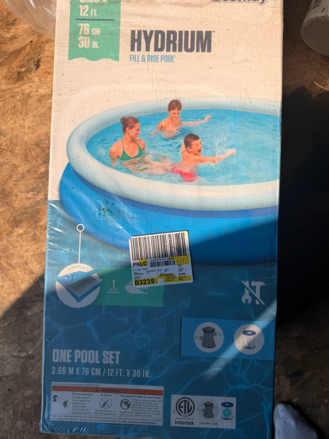 Bestway Hydrium Fill & Rise Pool Set - photo 5