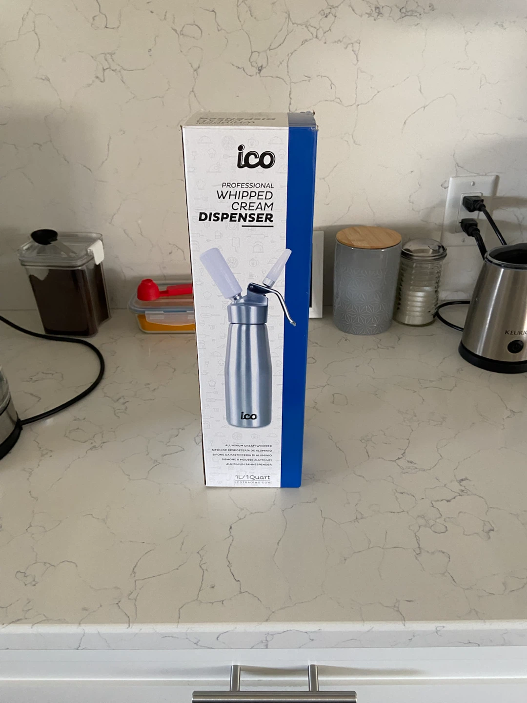 ICO Professional Whipped Cream Dispenser