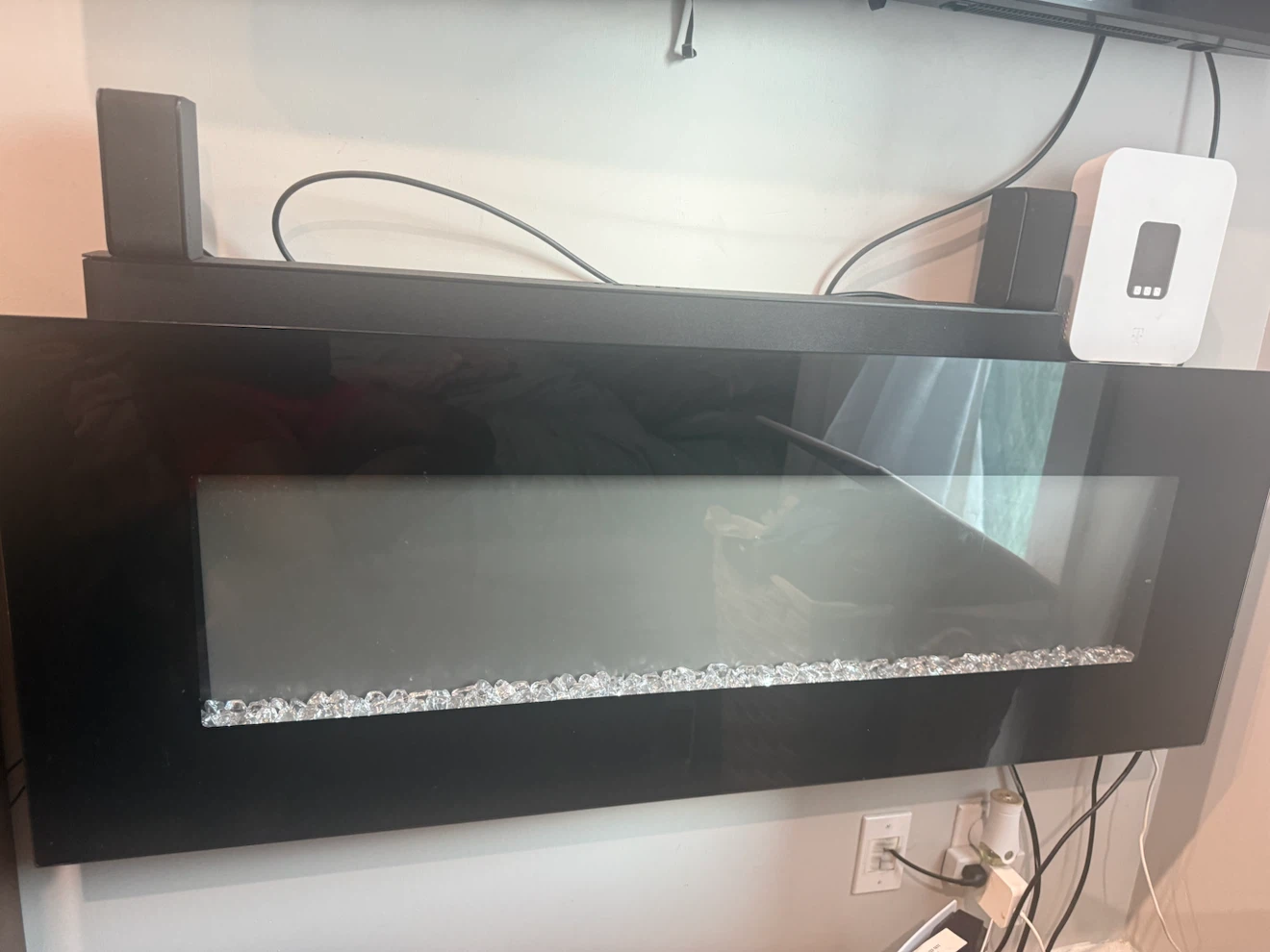 Wall Mount Electric Fireplace - photo 2