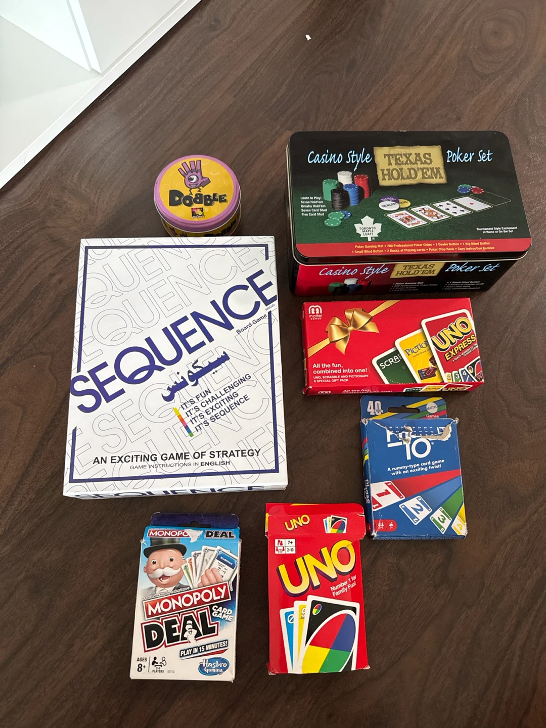 Assorted Card and Board Games