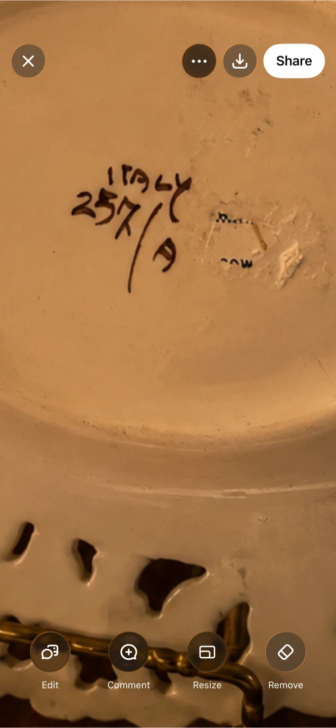 Decorative Ceramic Bowl - Made in Italy - photo 3
