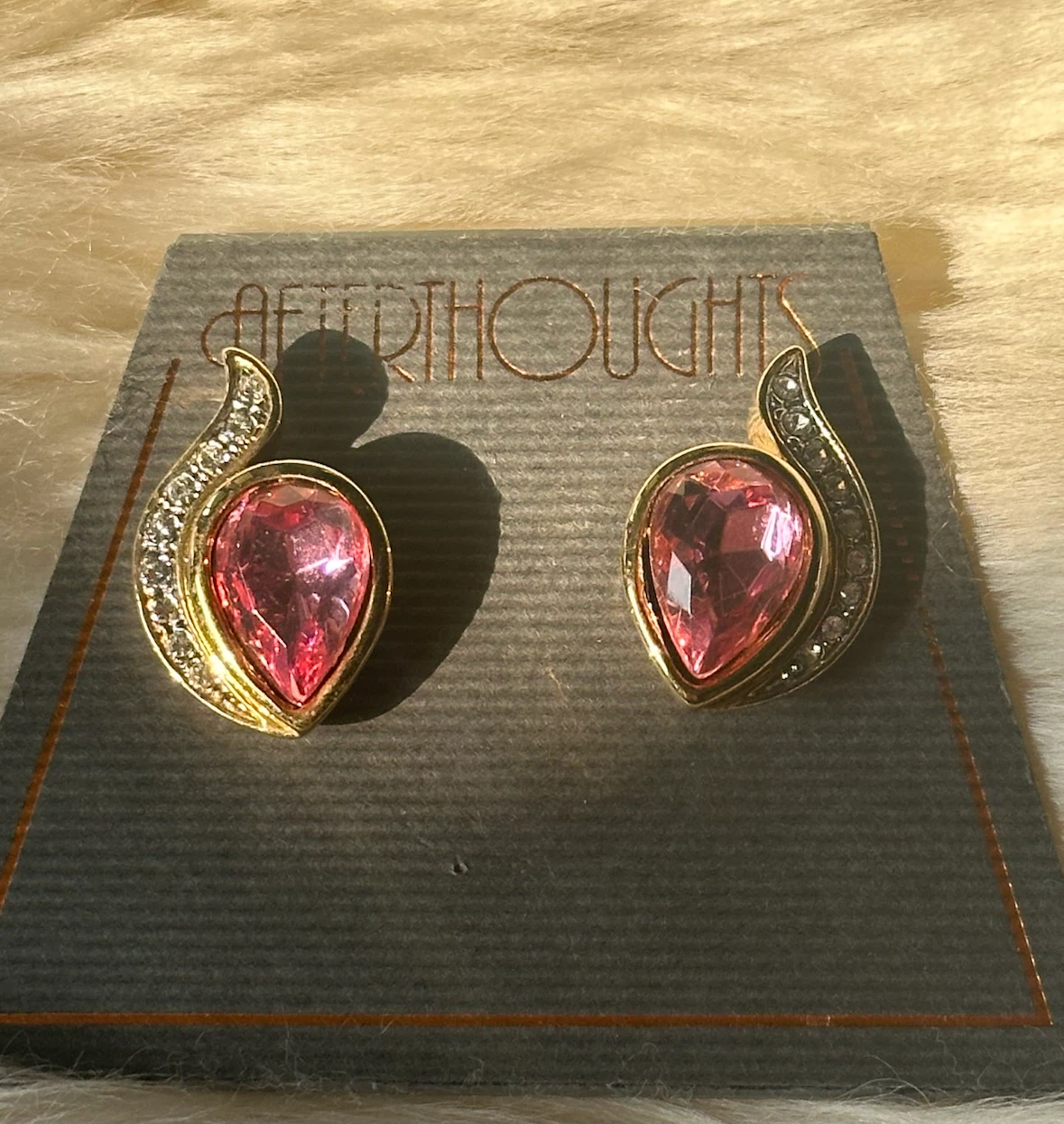 Vintage AFTERTHOUGHTS  earrings