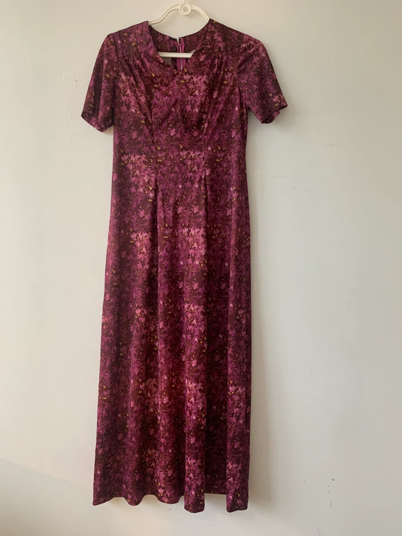 Brand new Vintage Floral Maxi Dress