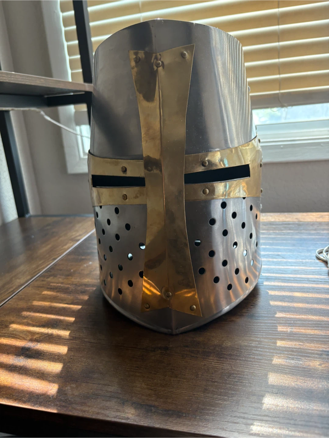 Crusader Helmet Metal